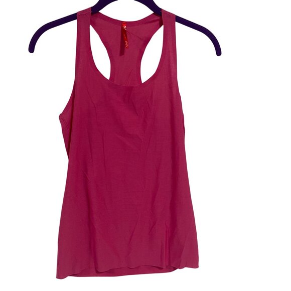 SPANX Perforated Racerback‎ Hot Pink Tank Top Size S - Picture 1 of 9